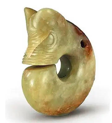 玉猪龙属于新石器时代的什么文化遗产，红山文化（玉猪龙很值钱吗？）