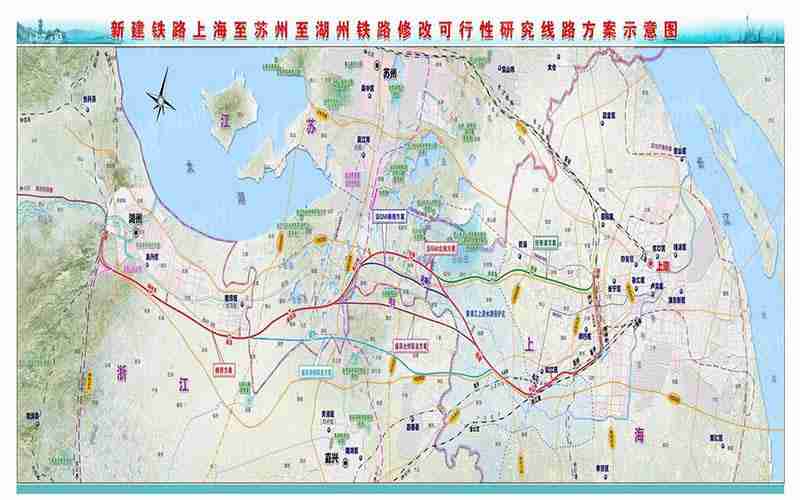2018沪苏湖高铁站点位置在哪 2018沪苏湖高铁站点位置在哪