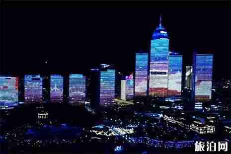 2019烟台滨海广场灯光秀在哪里