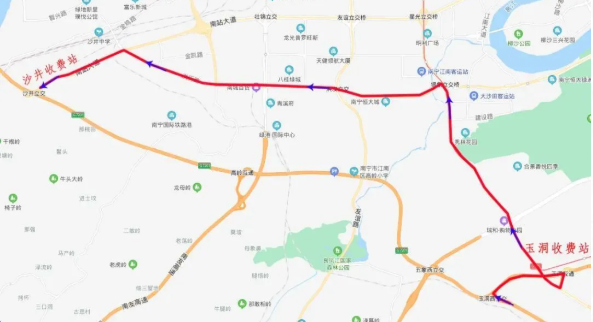 2021春节南宁高速拥堵路段及绕行指南-施工路段汇总 2021春节南宁高速拥堵路段及绕行指南-施工路段汇总