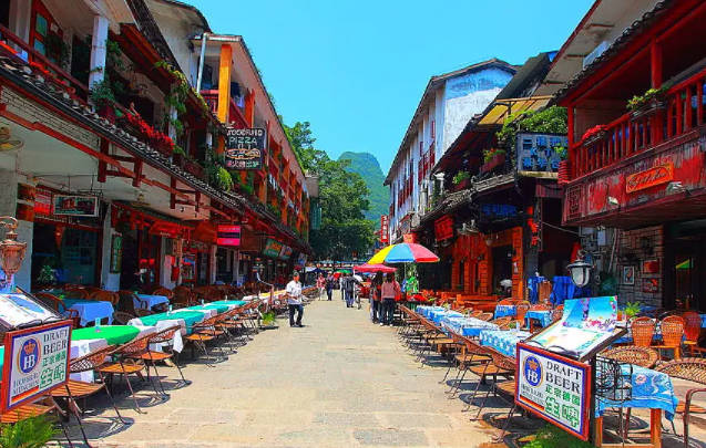 阳朔西街的旅游线路怎么安排最合理？有详细推荐吗？