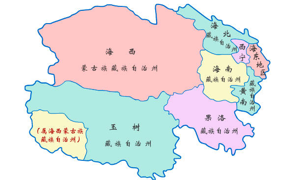青海属于哪个省，青海省（因境内有国内最大的内陆咸水湖——青海湖而得名）