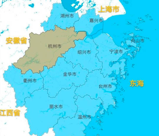 杭州属于哪个省，浙江省，（杭州为何能成浙江省会？由于地处位置和历史文化）