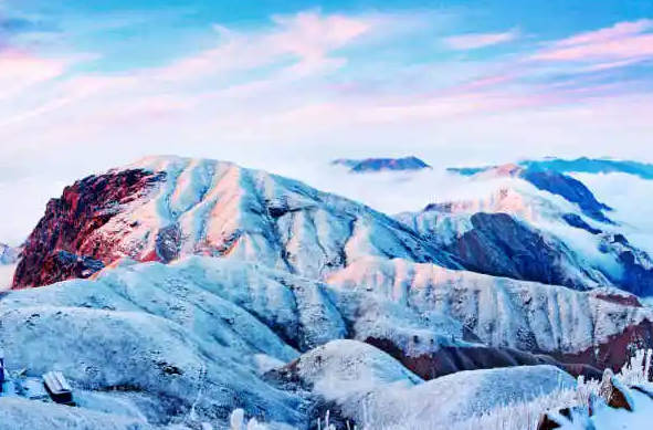 冬天武功山