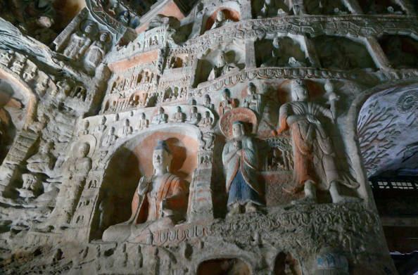 中国古代三大石窟，名称是莫高窟、云冈石窟、龙门石窟（附开凿时间）