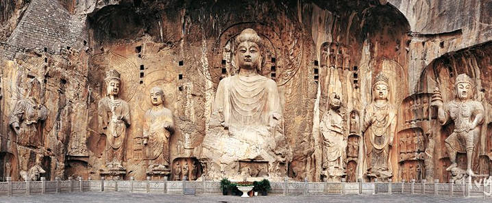 中国古代三大石窟，名称是莫高窟、云冈石窟、龙门石窟（附开凿时间）