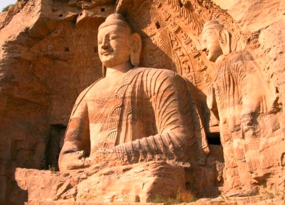 中国古代三大石窟，名称是莫高窟、云冈石窟、龙门石窟（附开凿时间）