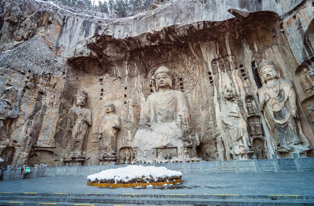 中国古代三大石窟，名称是莫高窟、云冈石窟、龙门石窟（附开凿时间）