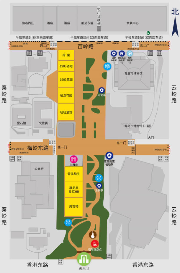 青岛啤酒节2022年时间，7月22日至8月7日崂山区世纪广场举行（共17天）