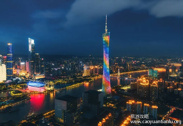 小蛮腰在哪里，位于广州市海珠区（广州标志性建筑）