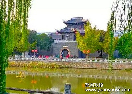 泰州兴化拱极台公园