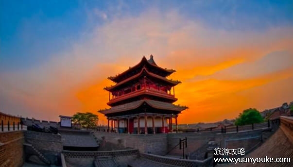 平遥古城在哪个城市，山西省晋中市平遥县（世界文化遗产）