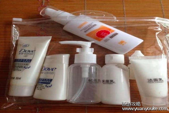 飞机上可以带护肤品水乳洗面奶吗？可以带（单瓶体积不能大于100毫升）