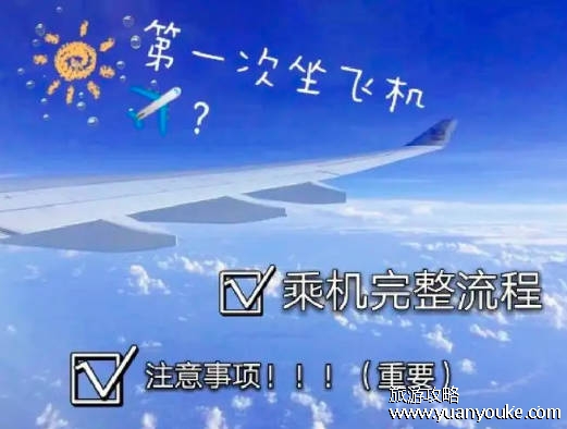 新人第一次坐飞机步骤，具体流程（坐飞机的注意事项）