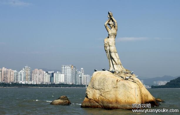 珠海旅游必去的4个景点，珠海渔女最具代表性(想看海就去东澳岛)