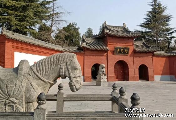 白马寺在哪个省哪个县市，河南省洛阳市(中国历史上第一个寺庙)