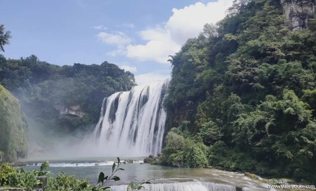 黄果树瀑布在贵州哪里，在贵阳市西南方向(其实有3个大瀑布)