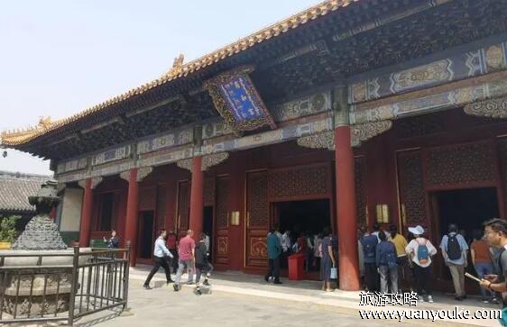 雍和宫开放时间是什么时候，9点开门下午5点关门(附门票价格)