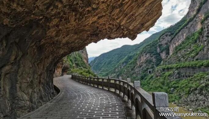 明月峡属于哪个省，四川省广元市(世界上最早的栈道之一)