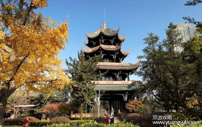 望江楼公园要门票吗，门票免费(可以游玩观赏的景点很多)