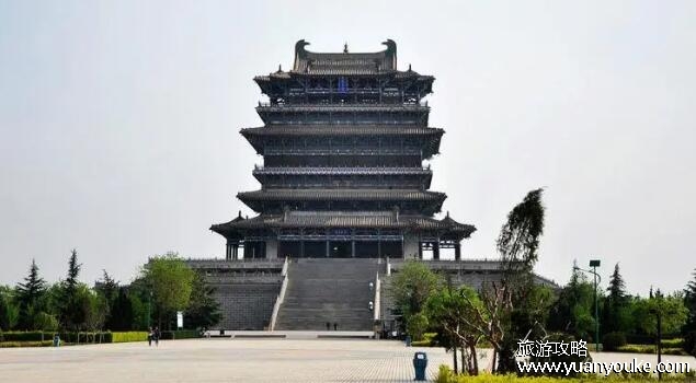 鹳雀楼在哪里，位于山西省永济市(北周时期就建好了的悠久古楼)