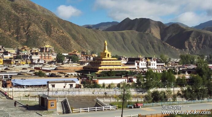 拉卜楞寺在哪个地方，甘肃省甘南藏族自治州夏河县(佛教圣地)