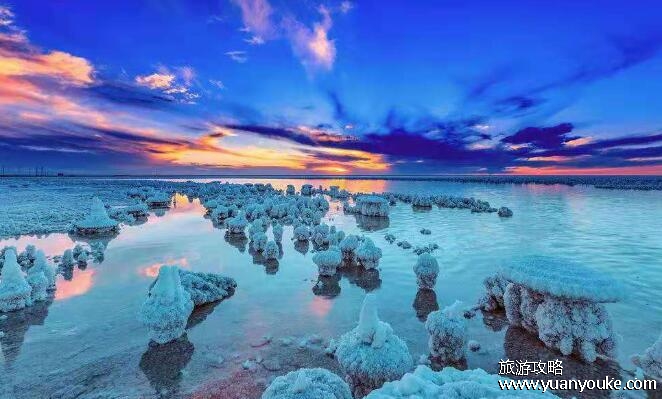 中国最大的盐湖是什么，察尔汗盐湖(产出的盐够全国吃70年)