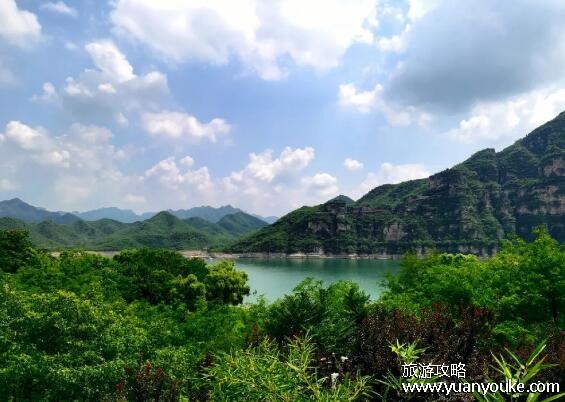 易水湖在哪里，在河北省易县(战国时期的燕下都遗址就在此处)