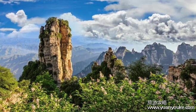 白石山景区在哪里，河北省涞源县(著名的山岳风景区之一)