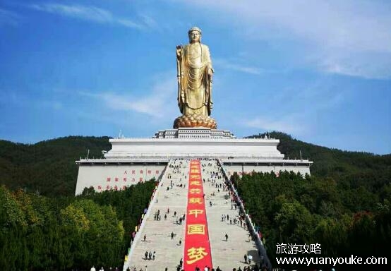 我国最大佛像是哪一座?中原大佛(高度有70层楼那么高)