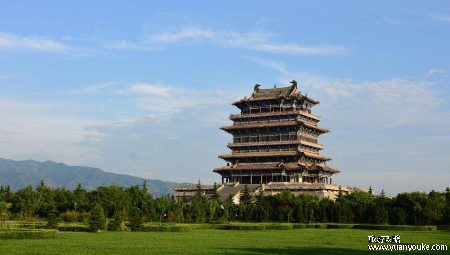 鹳雀楼在哪里，在山西省永济市(中国四大名楼之一)