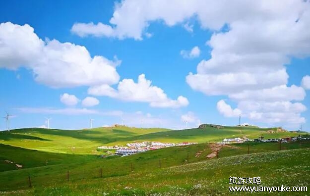 辉腾锡勒草原在哪里，在内蒙的乌兰察布市(草原娱乐项目众多)