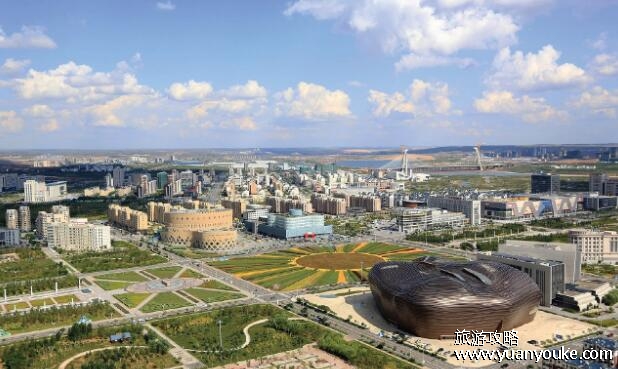 康巴什是哪个城市，在内蒙古的鄂尔多斯市(风景绝佳的城市)