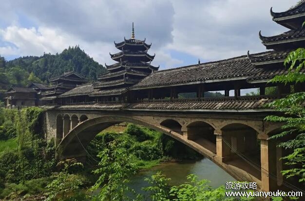 程阳八寨景区在哪里，在广西柳州(这里的风雨桥独具特色)