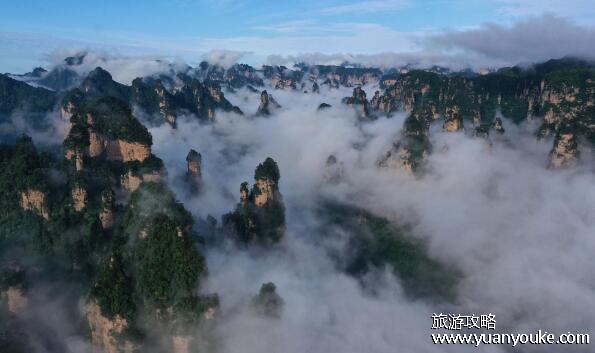 十里画廊景区在哪里，在湖南省张家界(风景美的犹如画卷一般)