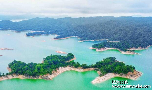 万绿湖在哪个城市，广东省河源市(被称为珠三角的后花园)