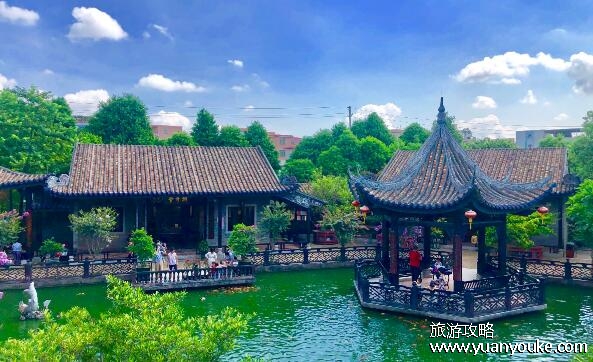 余荫山房在哪里，在广东省广州市番禺区(广东四大名园)