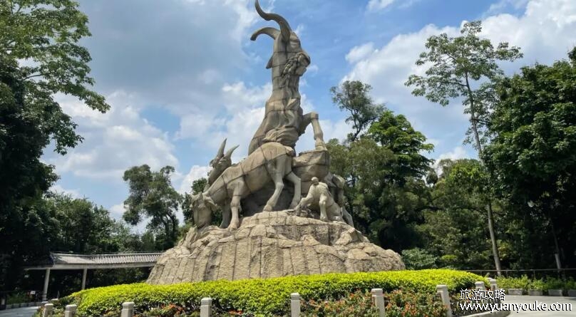 越秀公园好玩吗，非常值得一去(最著名的景点是五羊雕像)