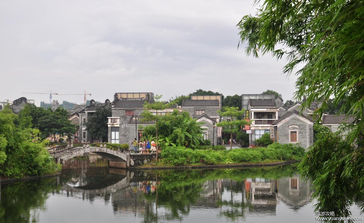 岭南印象园门票多少钱，60元一张(独特特色的岭南地区景点)