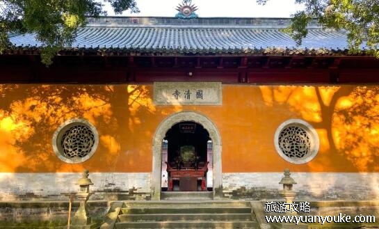 国清寺在哪里，在浙江天台山风景区(风景优美佛教底蕴浓厚)