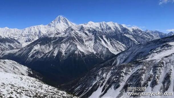贡嘎山是世界第几高峰，世界第41高峰(海拔高达7556米)