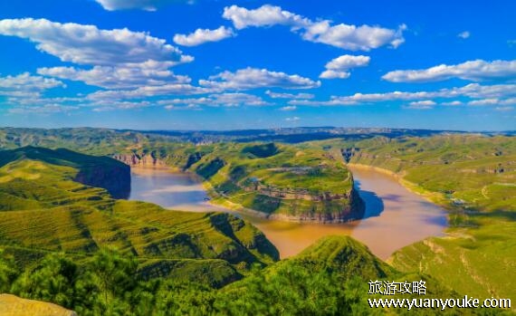老牛湾景区在哪里，在山西和内蒙古的交界处(拥有广袤的草原)