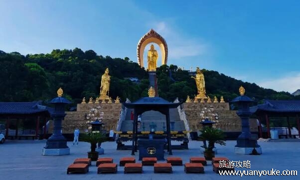 东林大佛在江西什么地方，九江市庐山市(最高的户外镀金大佛之一)