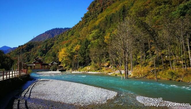 喇叭河在什么地方，在四川省成都市都江堰市(美如画卷的景区)