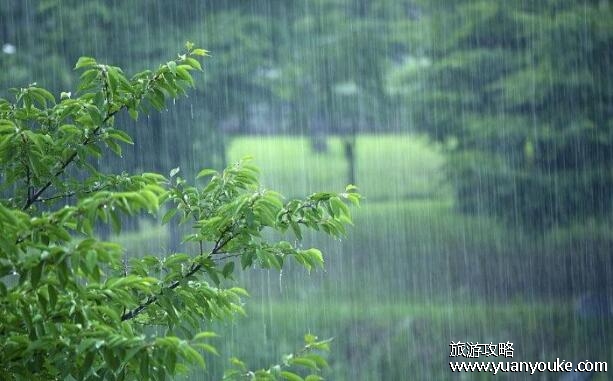 梅雨季节是什么时间，每年6月中旬到7月中旬