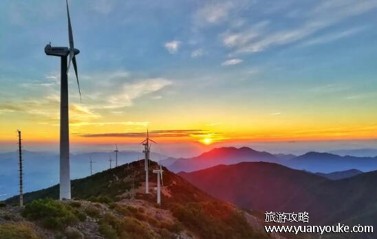 临海括苍山海拔多少米，最高点为1382.4米(云海日出风景很美)
