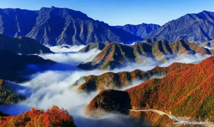 大巴山在四川哪里，在达州市宣汉县(位于川陕两省的交界处)