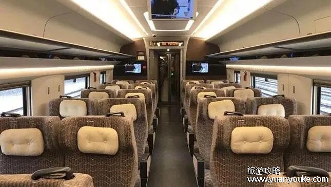 高铁一等座和二等座的区别，5大区别(一等座设施服务更好)