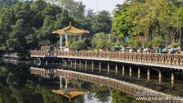 广州流花湖公园要门票吗，免费参观的景点(值得一游的美丽公园)