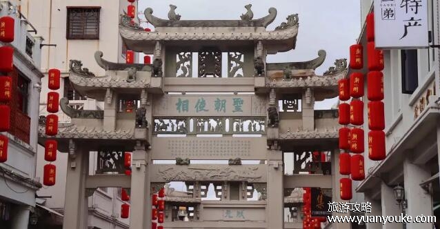 潮州牌坊街有多少个牌坊，一共22个牌坊(潮州最具特色的景观带)